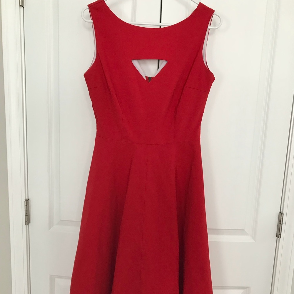 50’s red pin up dress